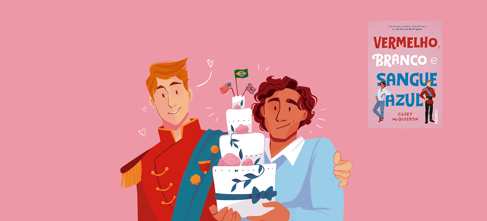 6 motivos pelos quais voce deveria ler Vermelho, Branco e Sangue Azul.