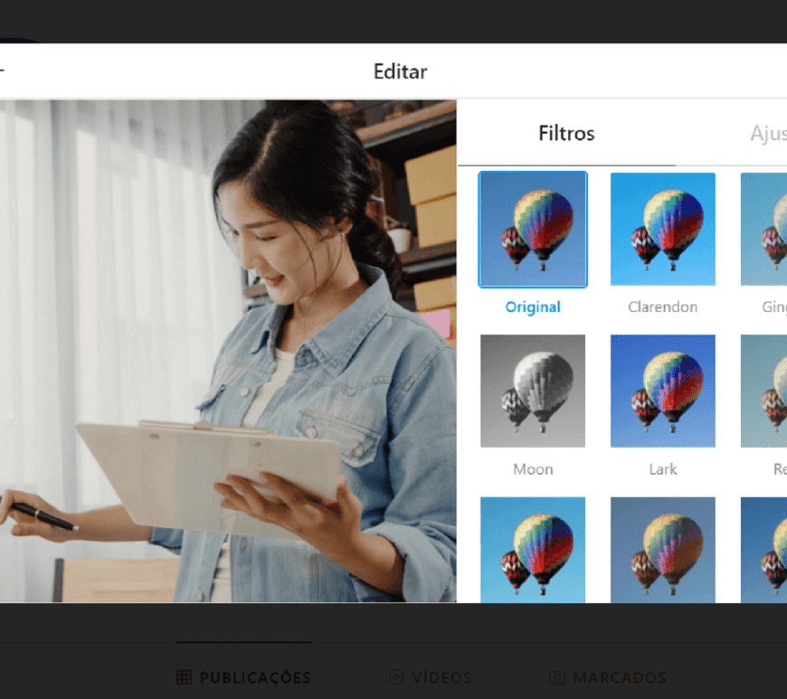 como postar no Instagram pelo computador
