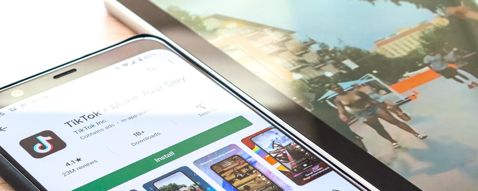 como fixar videos do TikTok no perfil