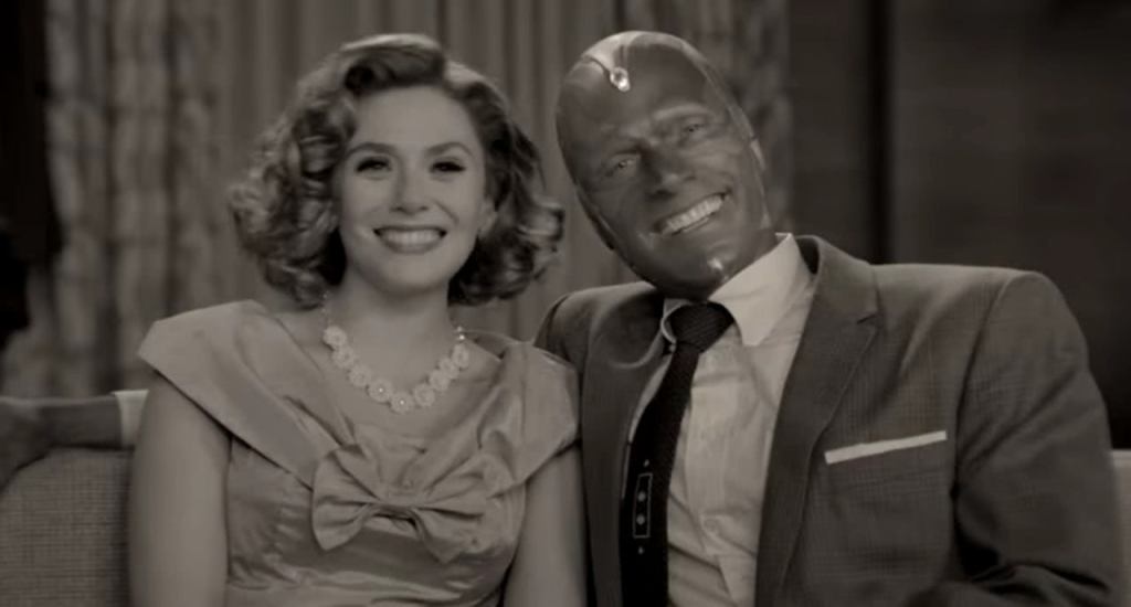 WandaVision foi concebida inspirada nos clássicos sitcoms americanos.