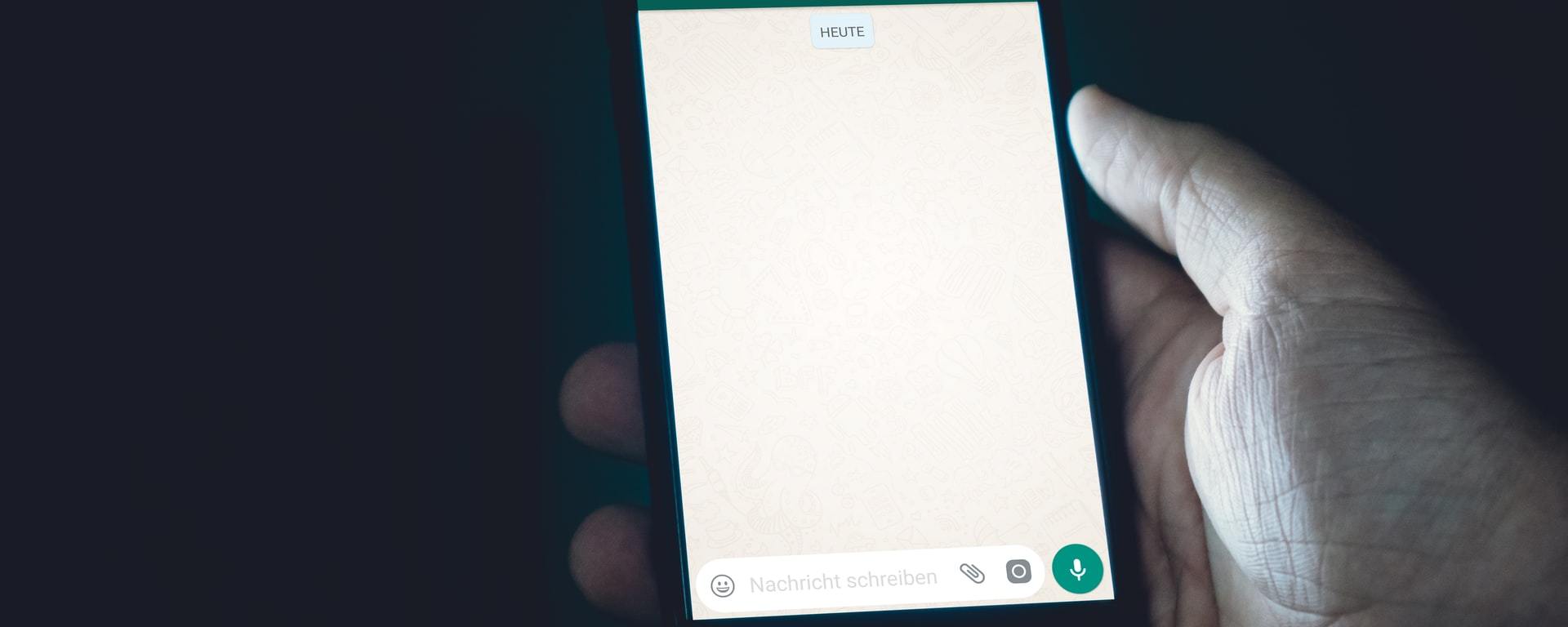 player de audio em segundo plano no WhatsApp