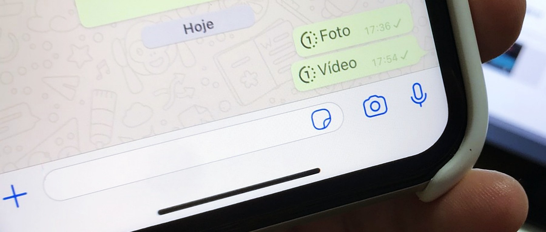 entenda como mandar fotos temporarias no whatsApp